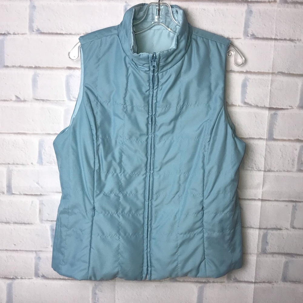 Jones New York Sport Reversible Zipper Vest
